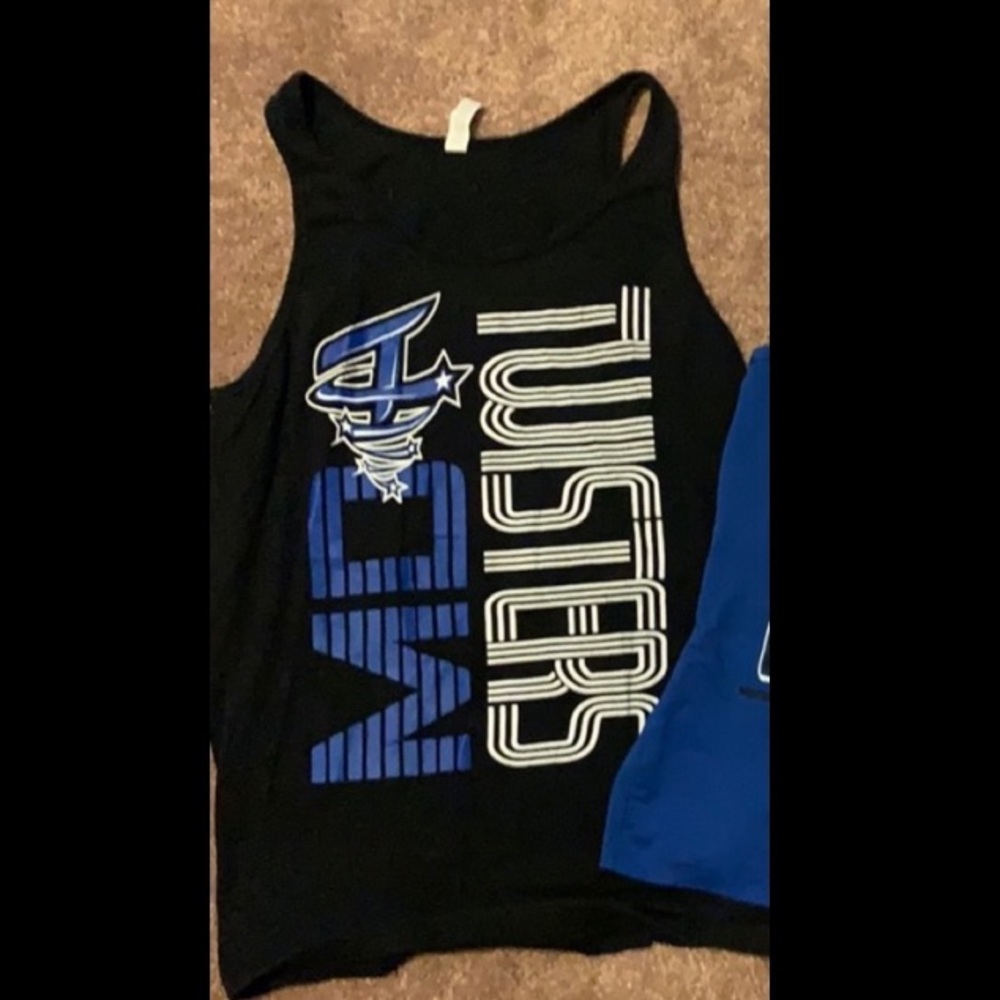 Maryland twisters black tank top